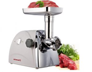 Sunmile SM-G31 Electric Meat Grinder - Max 1HP 800W- ETL Meat Mincer Sausage Grinder, Stainless Steel Cutting Blade, 3 Stainless Steel Grinding Plates, 1 Big Sausage Stuff